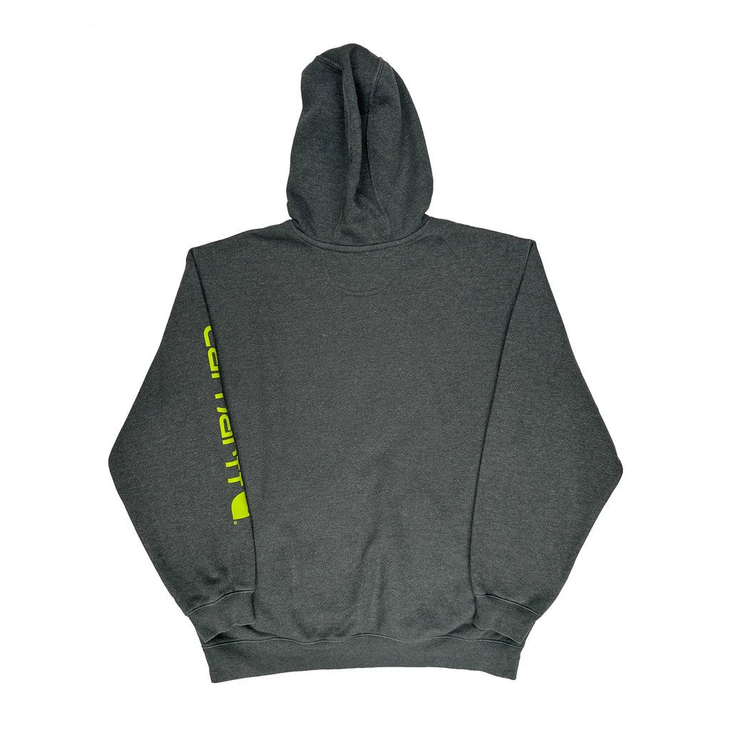 Carhartt Hoodie - XL Grey Cotton - Image 2