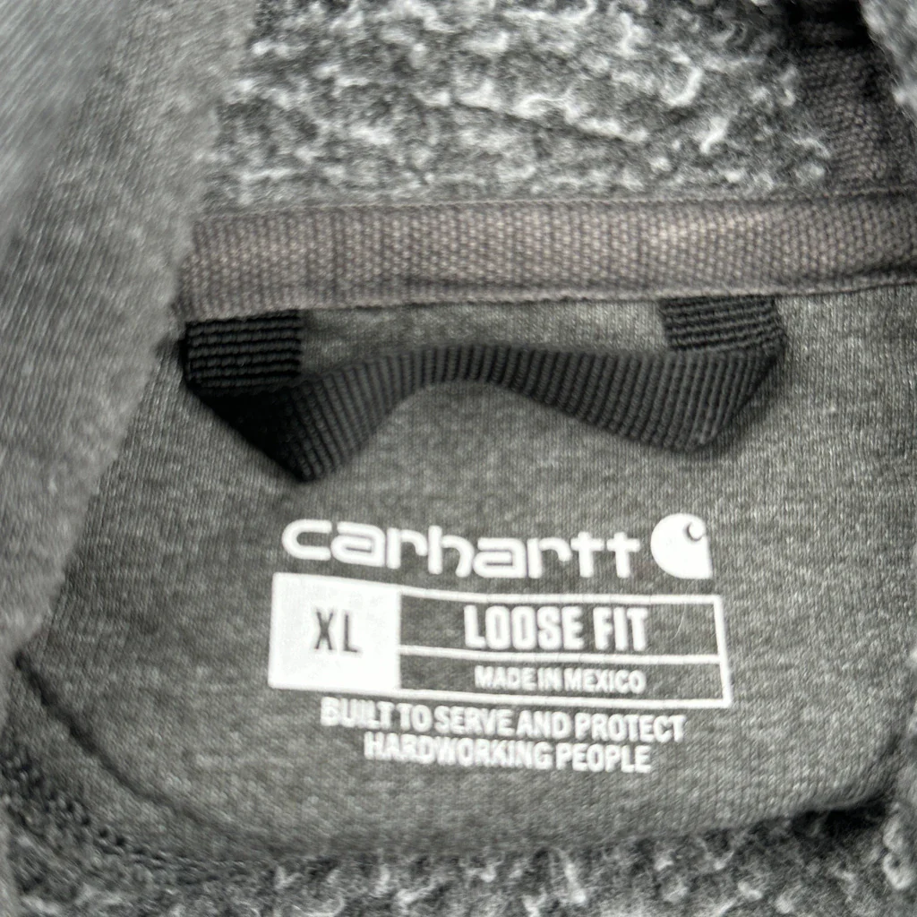 Carhartt Hoodie - XL Grey Cotton - Image 3