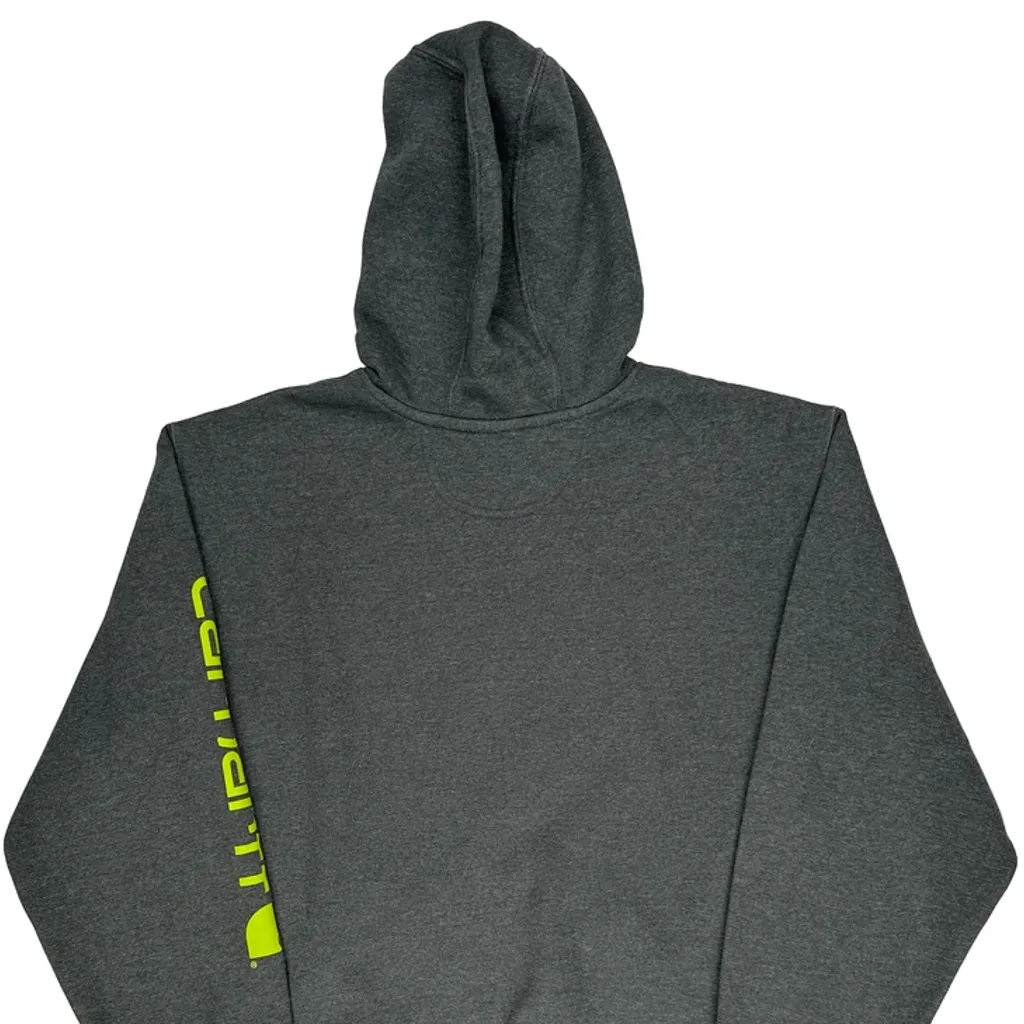 Carhartt Hoodie - XL Grey Cotton - Image 6