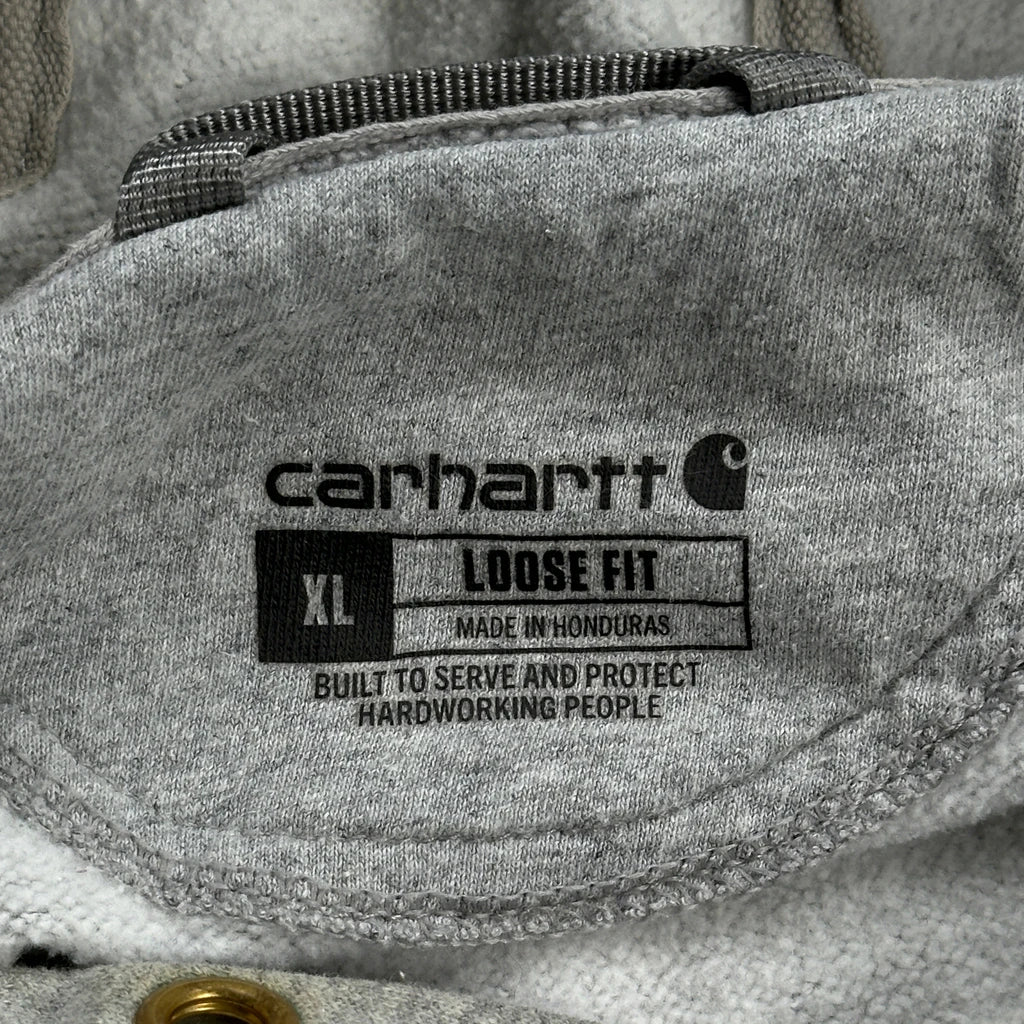 Carhartt Hoodie - XL Grey Cotton - Image 3