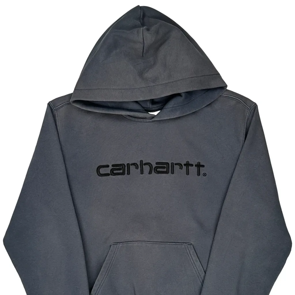 Carhartt Hoodie - XS Grey Cotton - Image 4