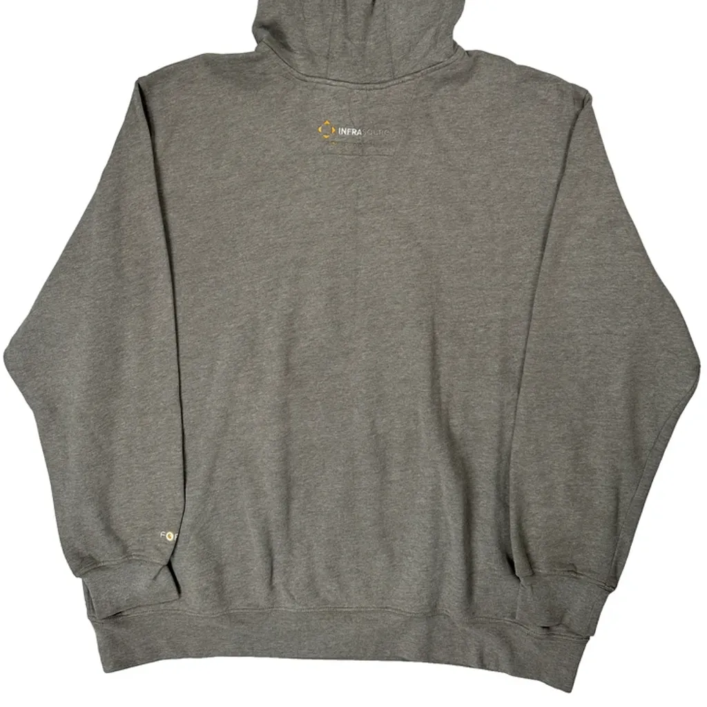 Carhartt Hoodie - 2XL Grey Cotton - Image 7