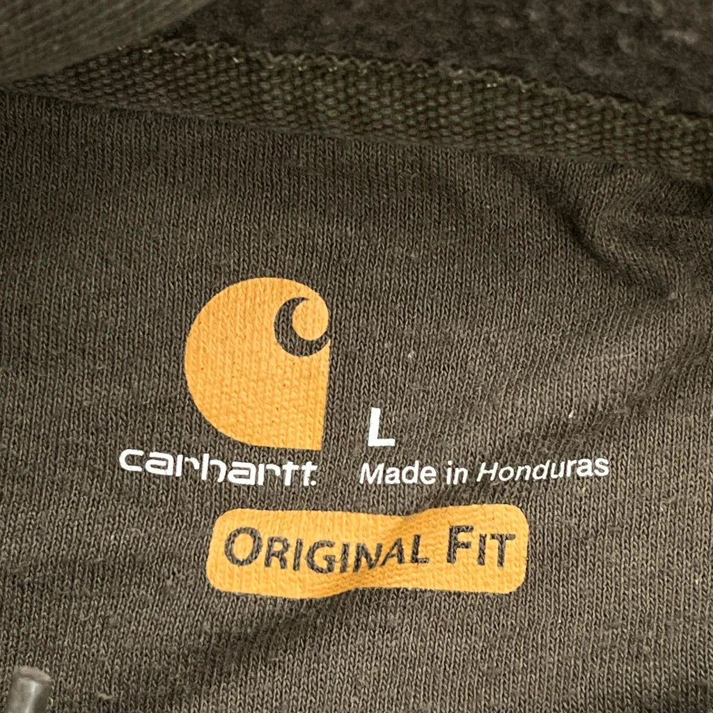Carhartt Hoodie - Large Khaki Cotton - Image 3