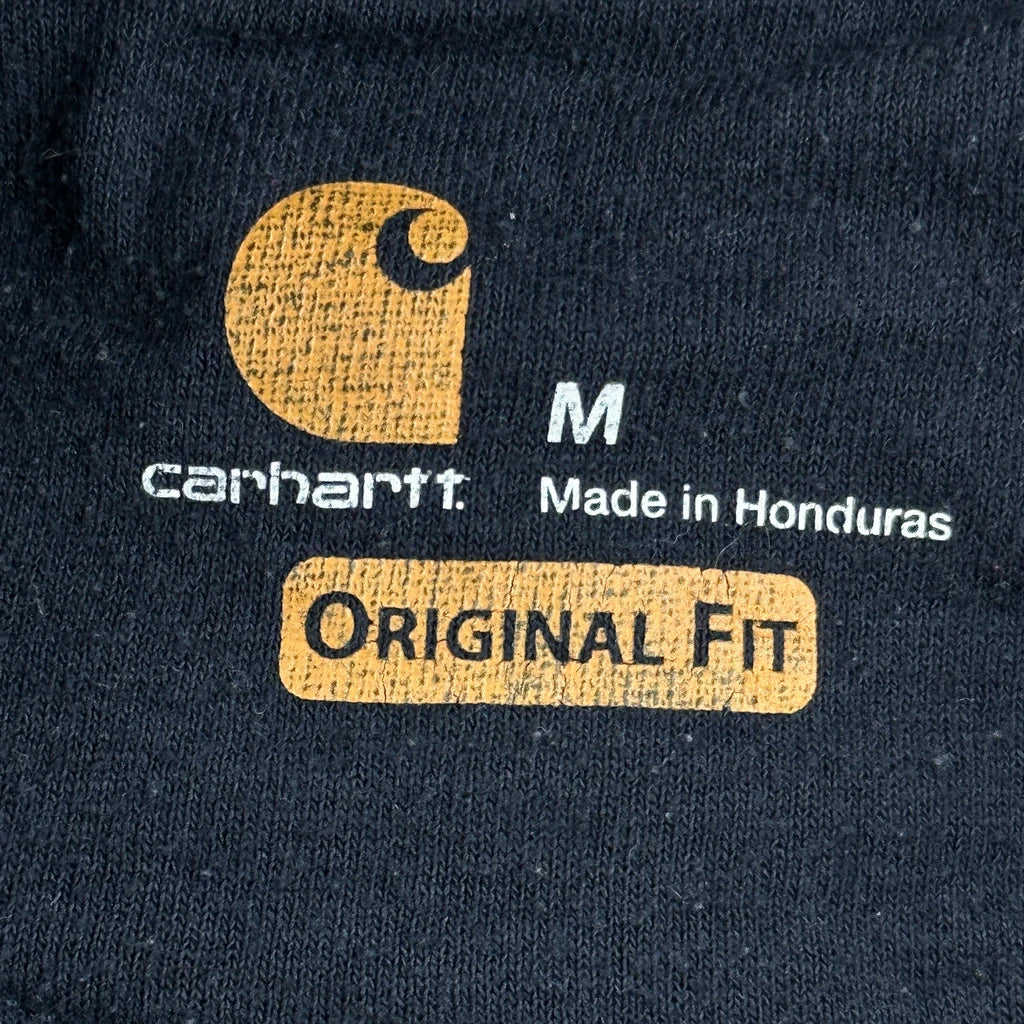 Carhartt Hoodie - Medium Navy Cotton - Image 3