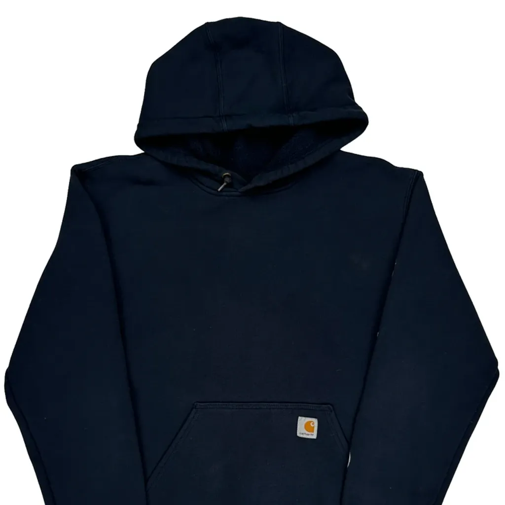 Carhartt Hoodie - Medium Navy Cotton - Image 4