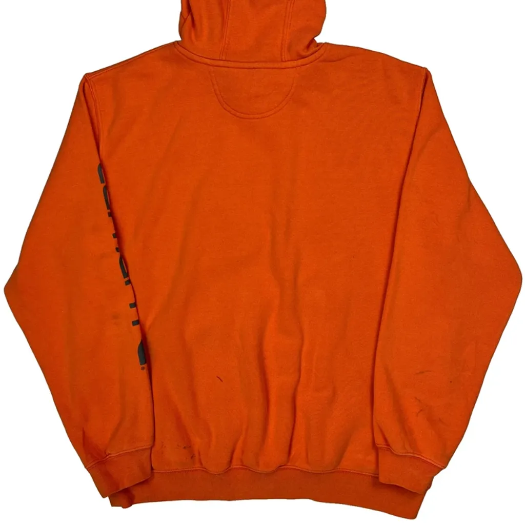 Carhartt Hoodie - XL Orange Cotton - Image 6
