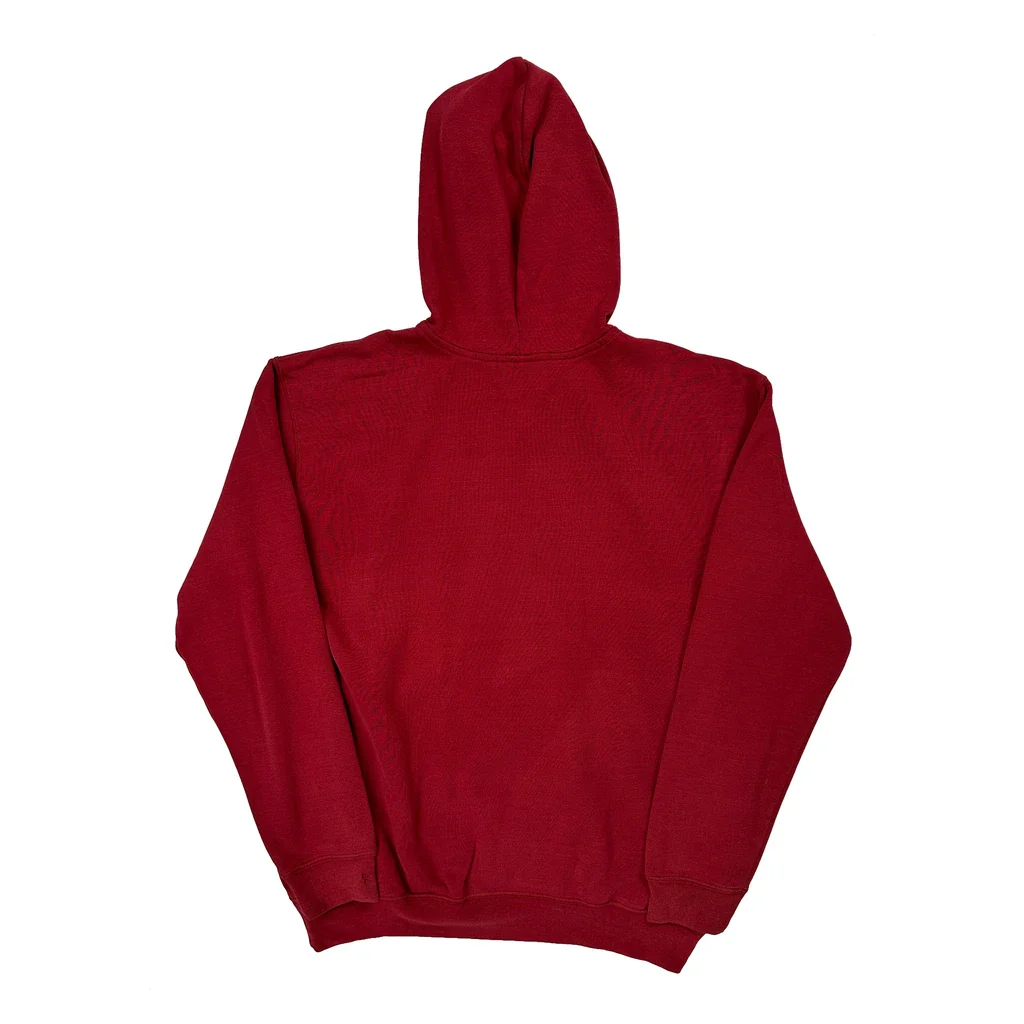 Carhartt Hoodie - Large Red Cotton Blend - Image 2