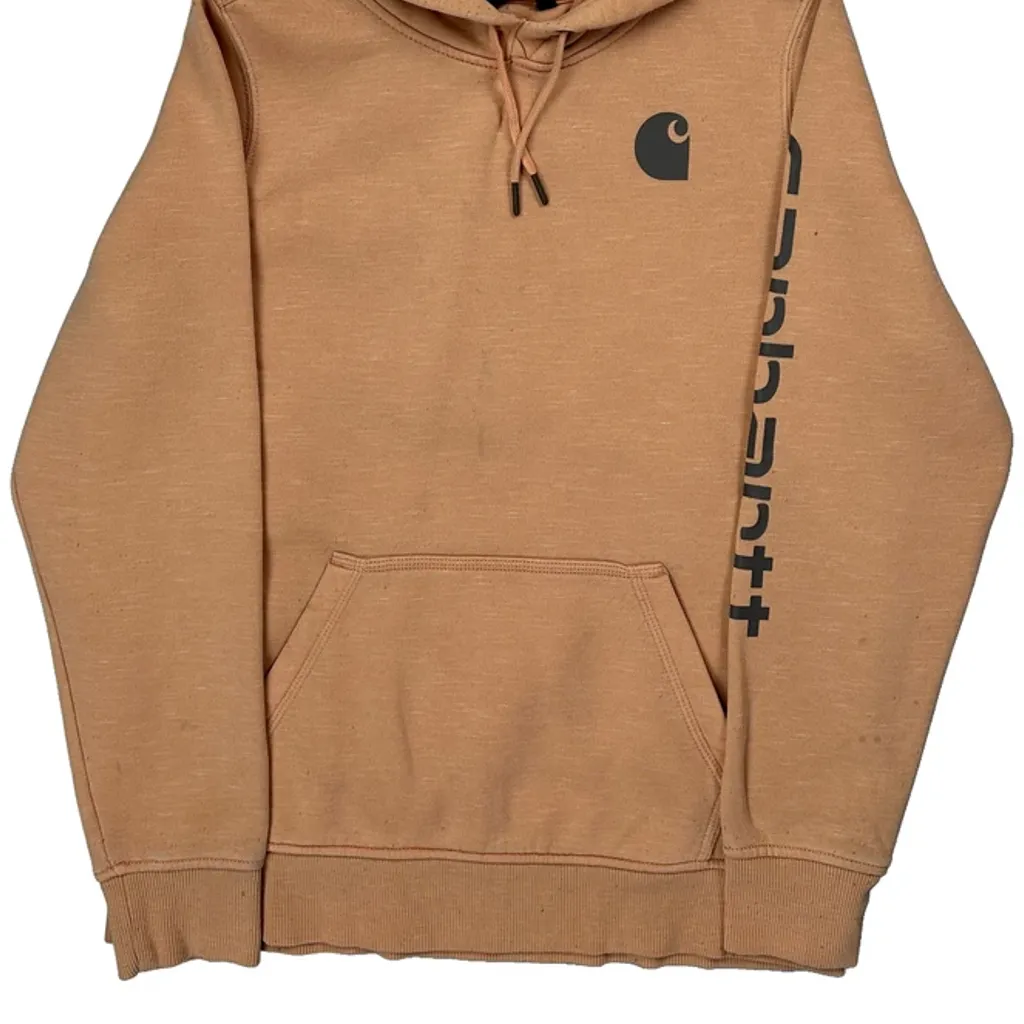 Carhartt Hoodie - Large Beige Cotton - Image 5