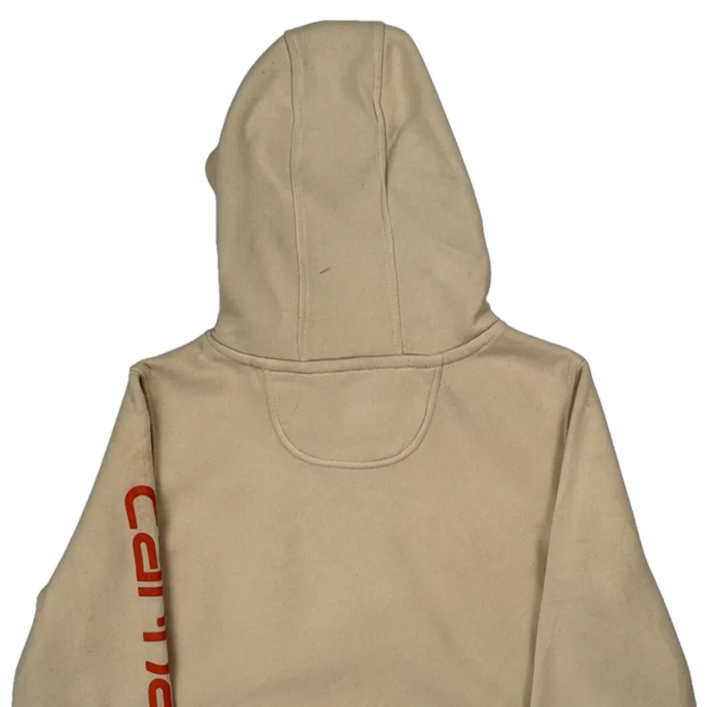 Carhartt Hoodie - Small Beige Cotton - Image 7