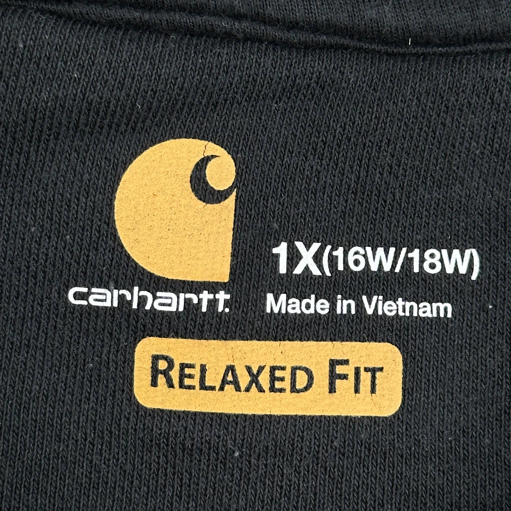 Carhartt Hoodie - XL Black Cotton - Image 3
