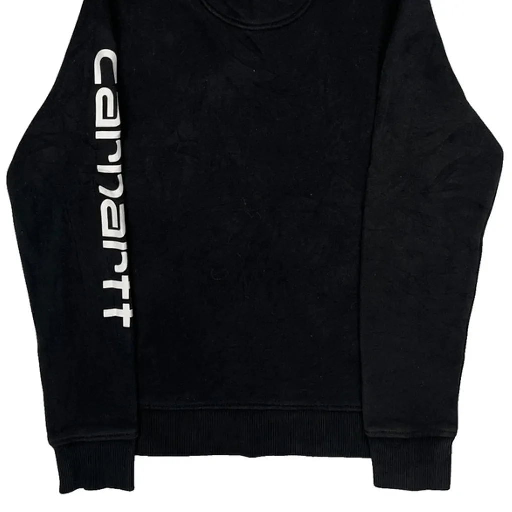 Carhartt Hoodie - XS Black Cotton - Image 7
