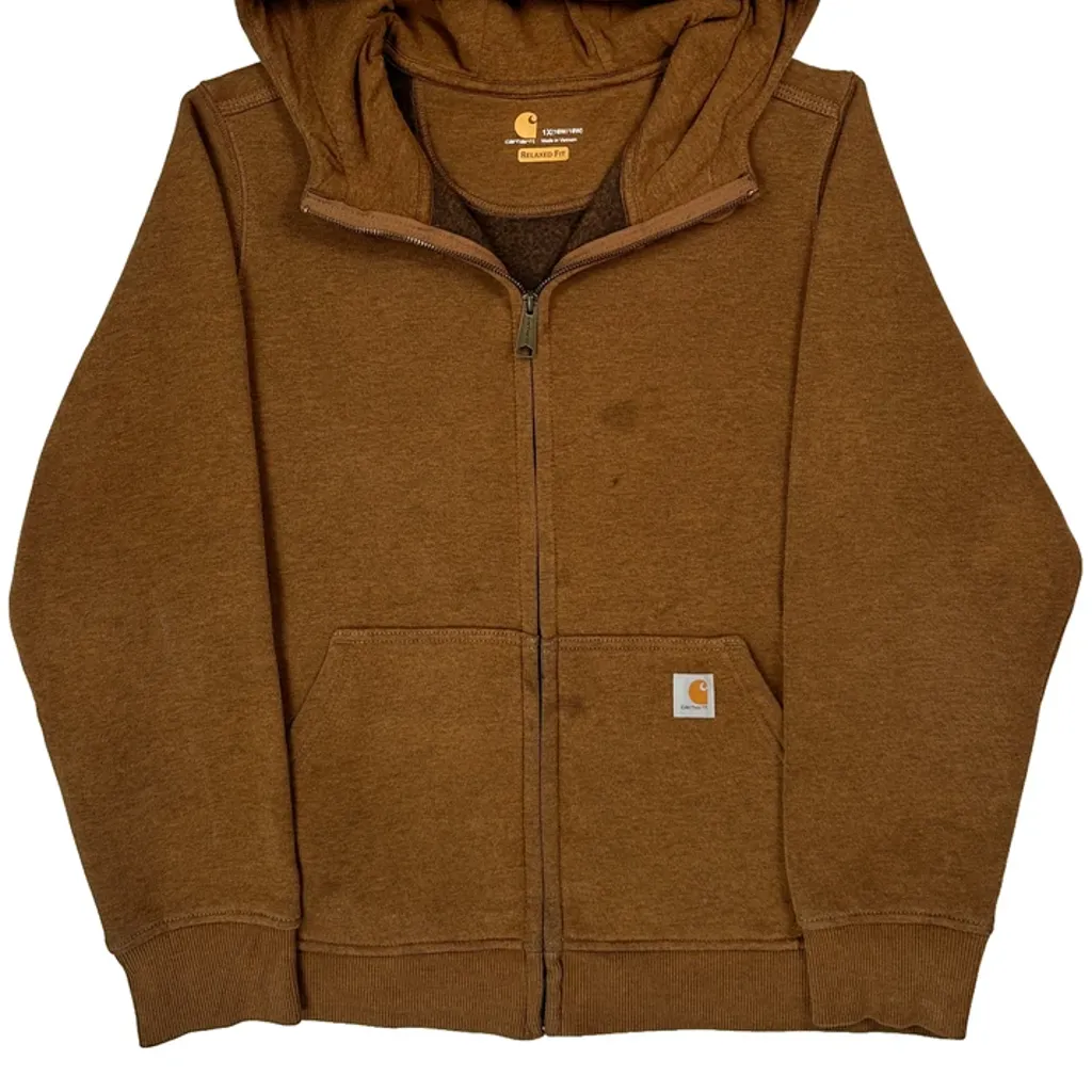 Carhartt Hoodie - XL Brown Cotton - Image 4