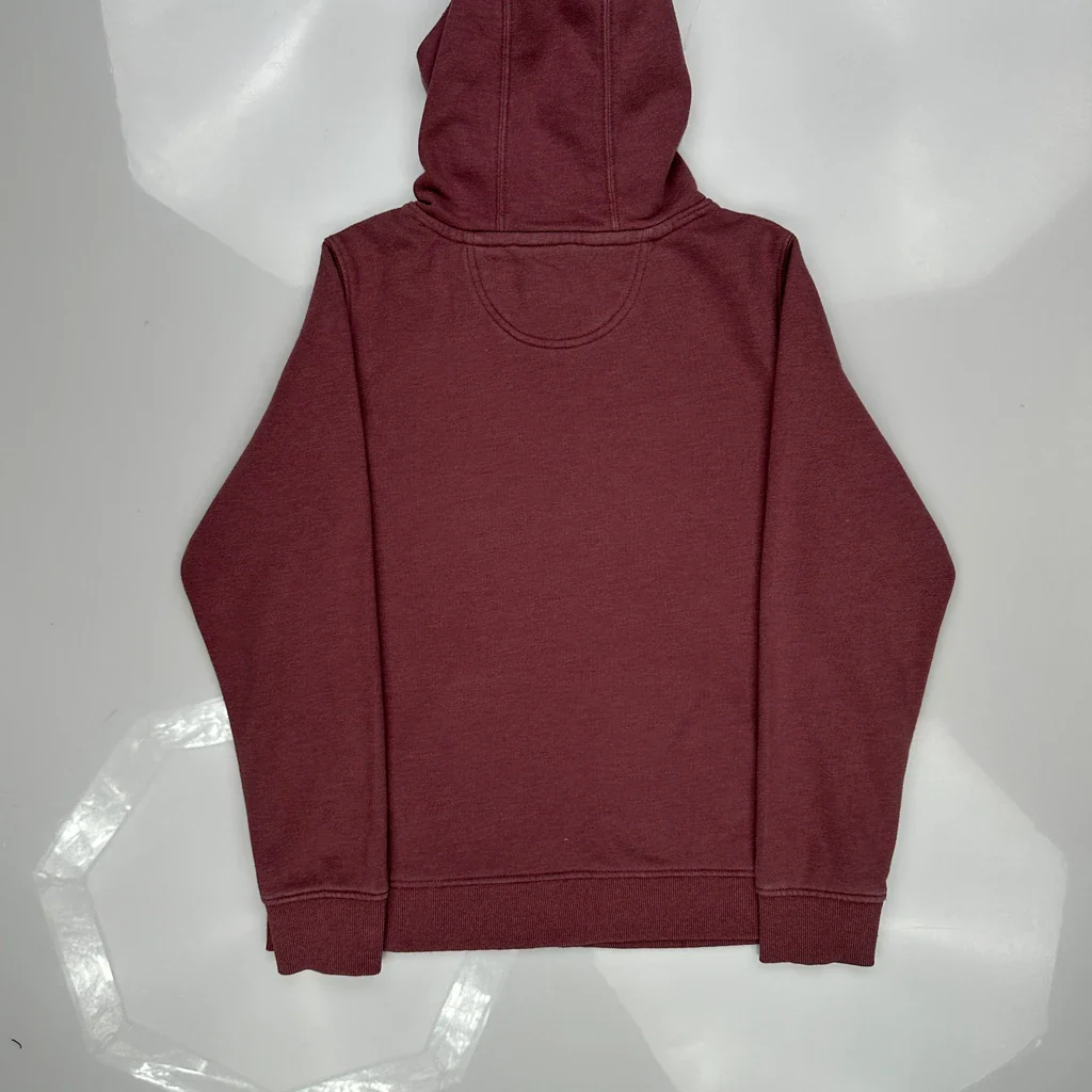 Carhartt Graphic Hoodie - Medium Burgundy Cotton - Image 3
