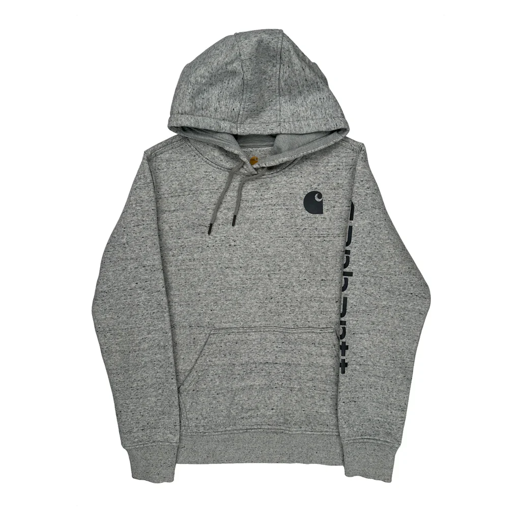 Carhartt Hoodie - Medium Gray Cotton Blend
