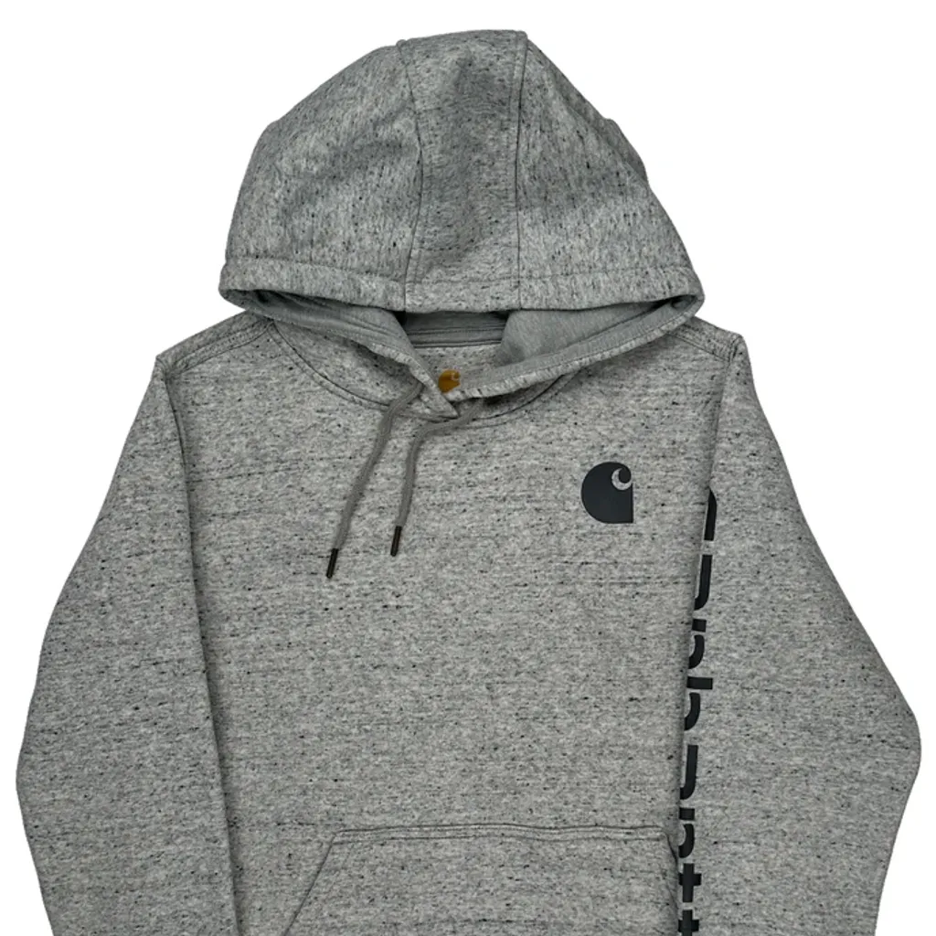 Carhartt Hoodie - Medium Gray Cotton Blend - Image 4