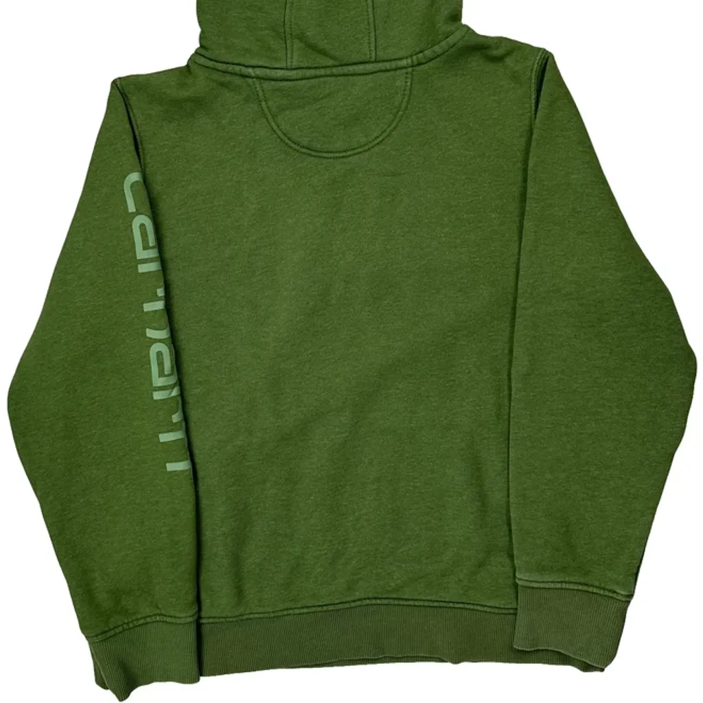 Carhartt Hoodie - XL Green Cotton - Image 7