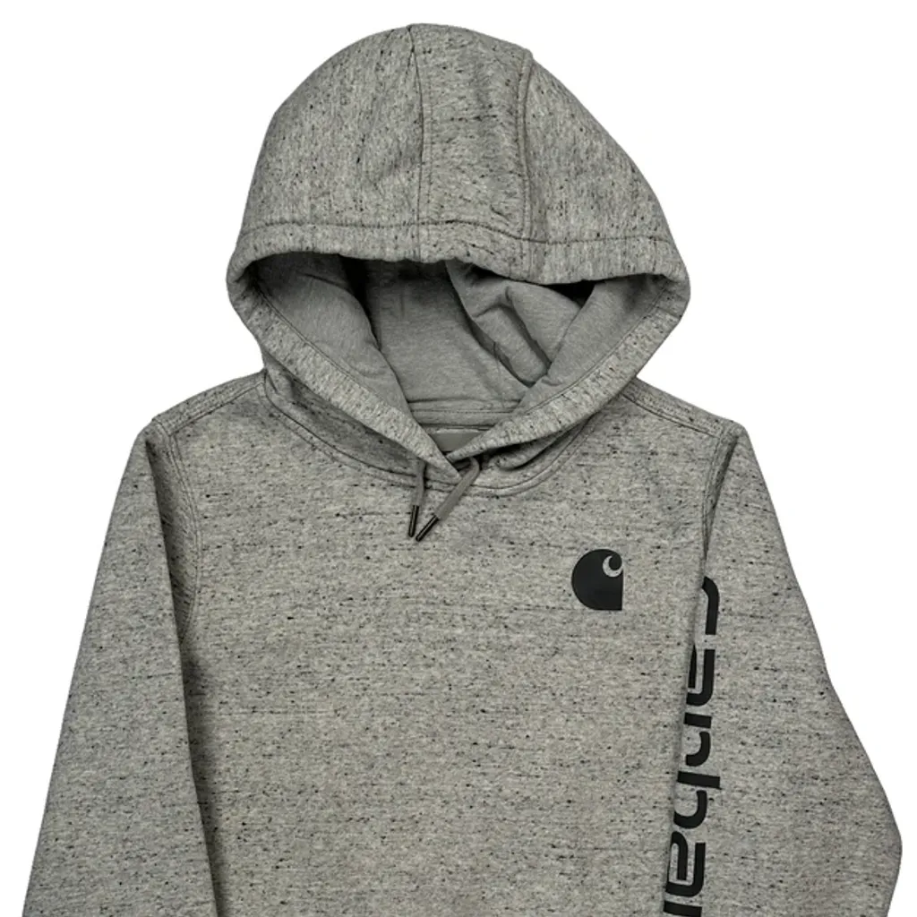 Carhartt Hoodie - Medium Grey Cotton Blend - Image 4