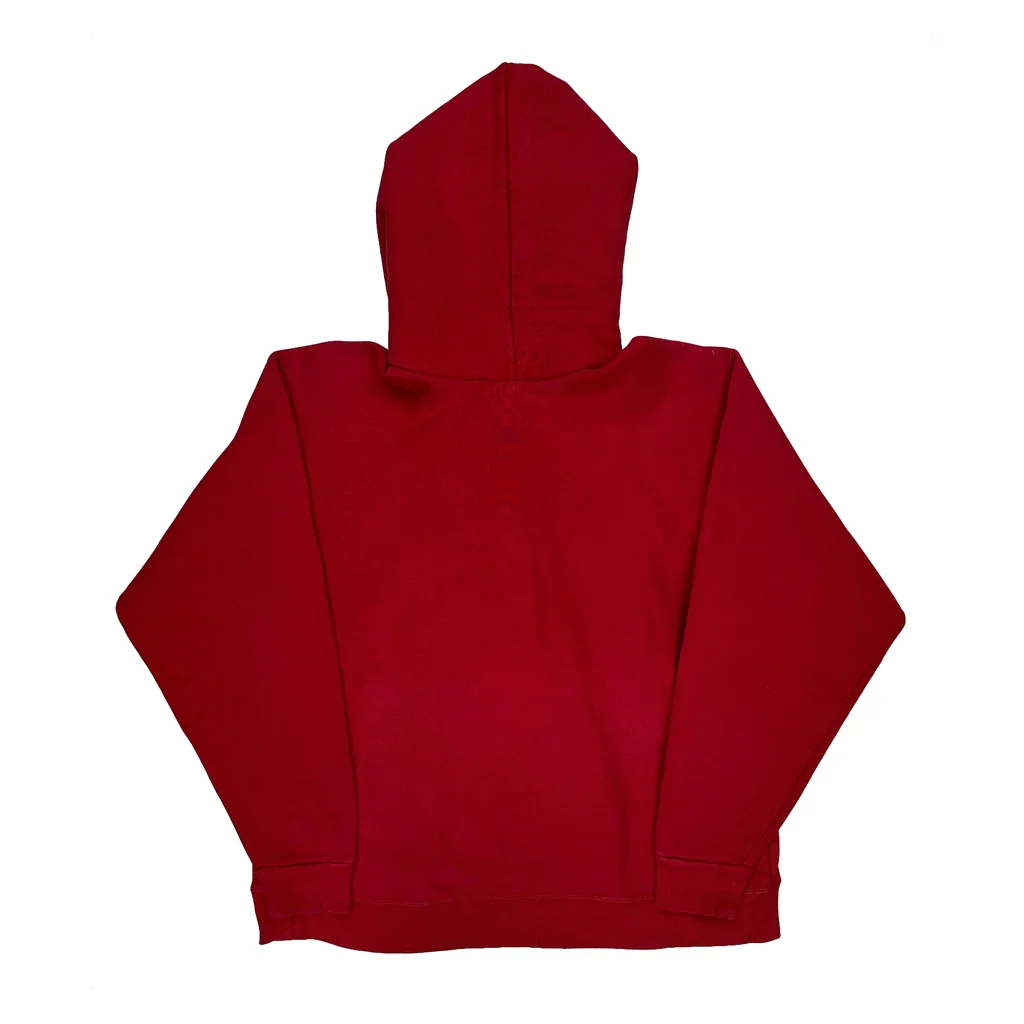 Carhartt Hoodie - Large Red Cotton - Image 2