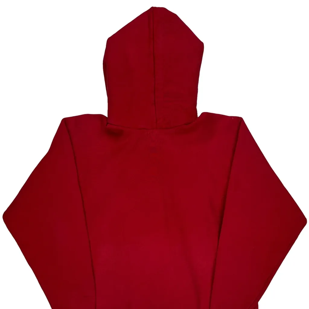 Carhartt Hoodie - Large Red Cotton - Image 8