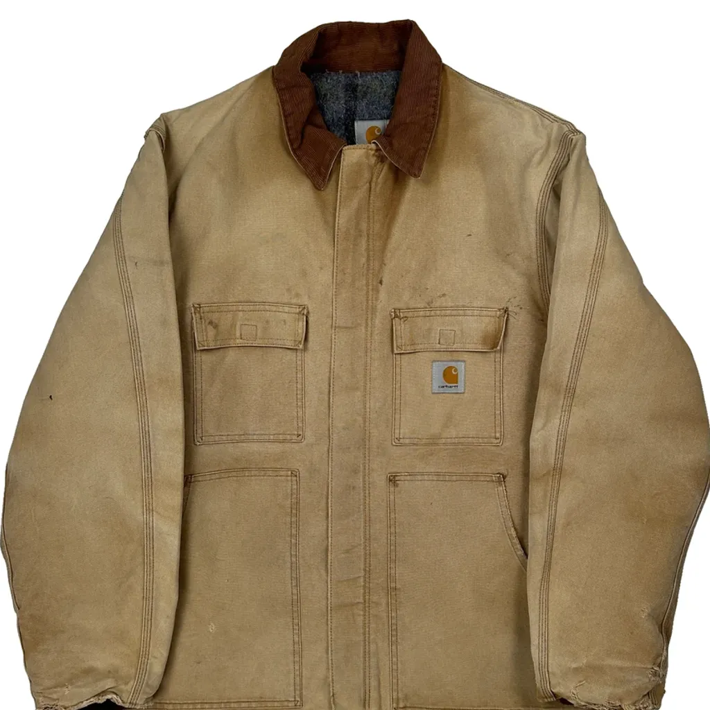 Carhartt Jacket - Large Beige Cotton - Image 6