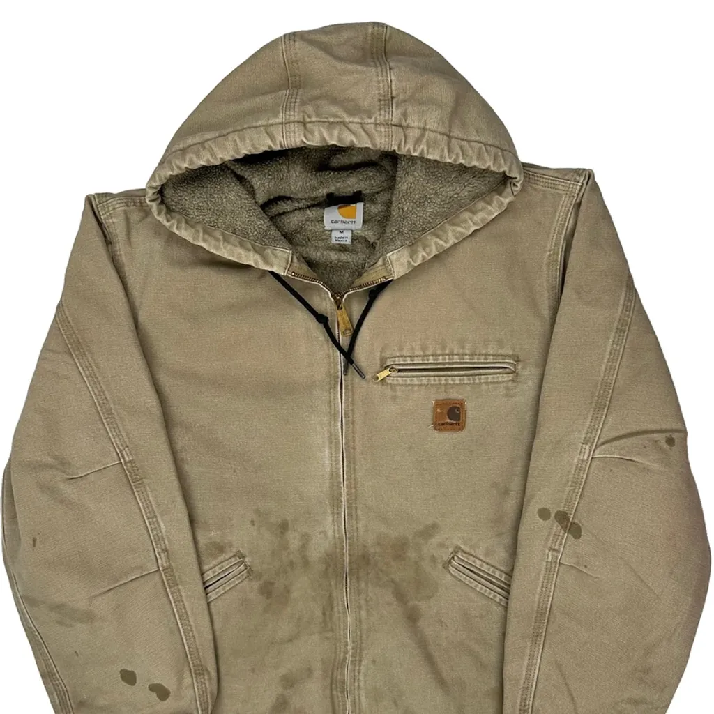 Carhartt Jacket - Medium Beige Cotton - Image 4