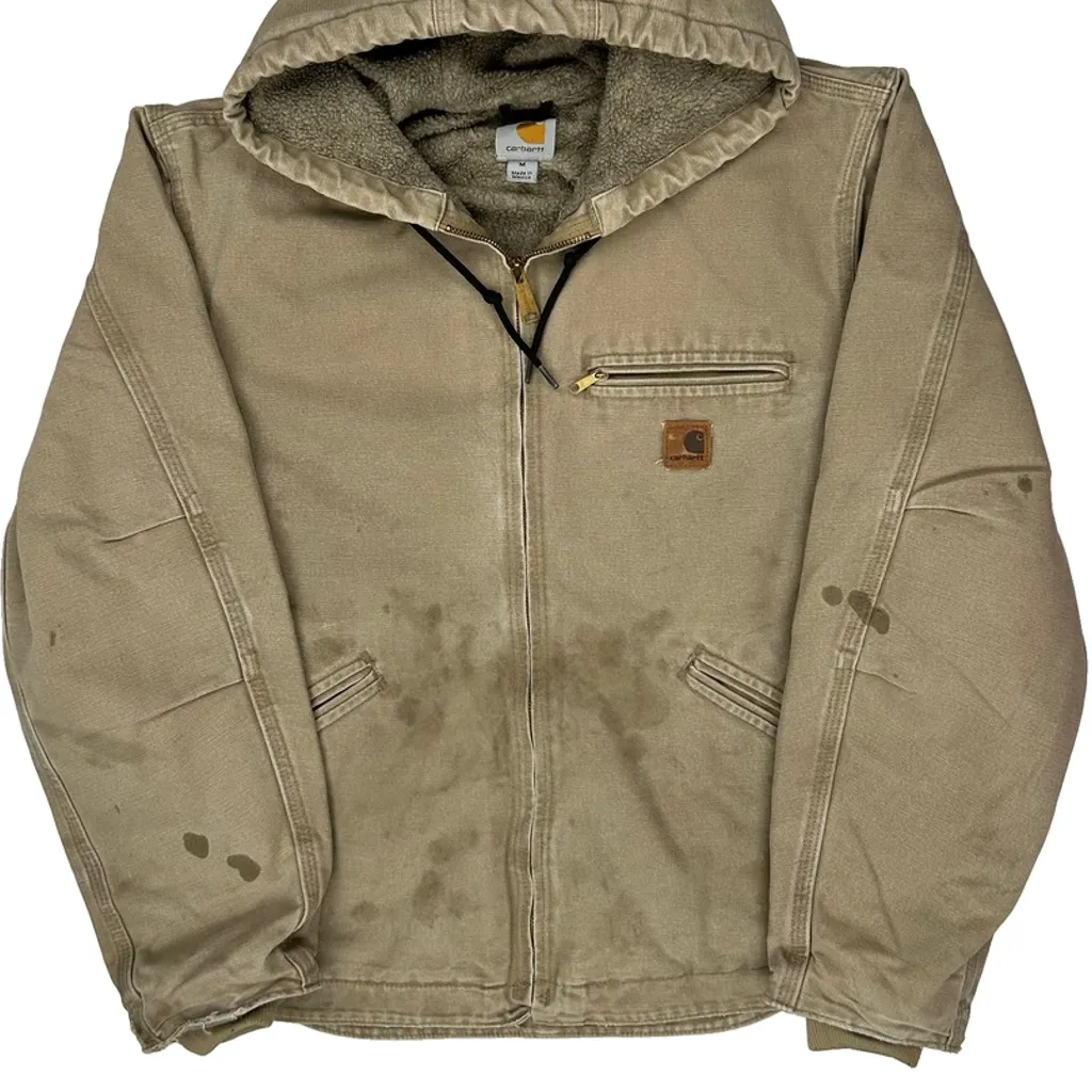 Carhartt Jacket - Medium Beige Cotton - Image 5