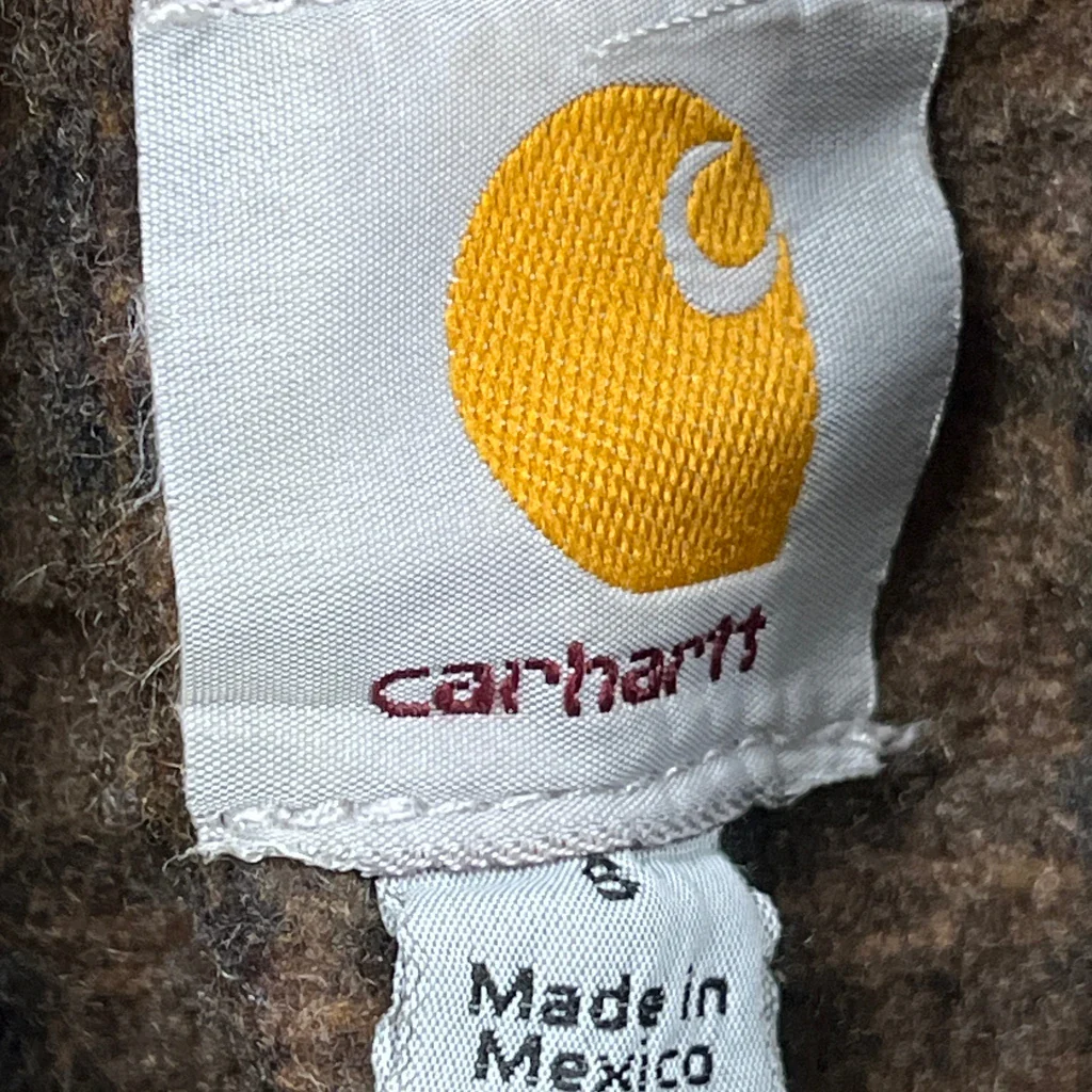 Carhartt J97 Detroit Wet Jacket - Small Beige Cotton - Image 3