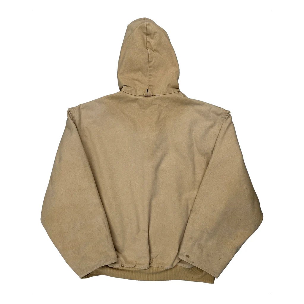 Carhartt Jq295 Jacket - 2XL Beige Cotton - Image 2