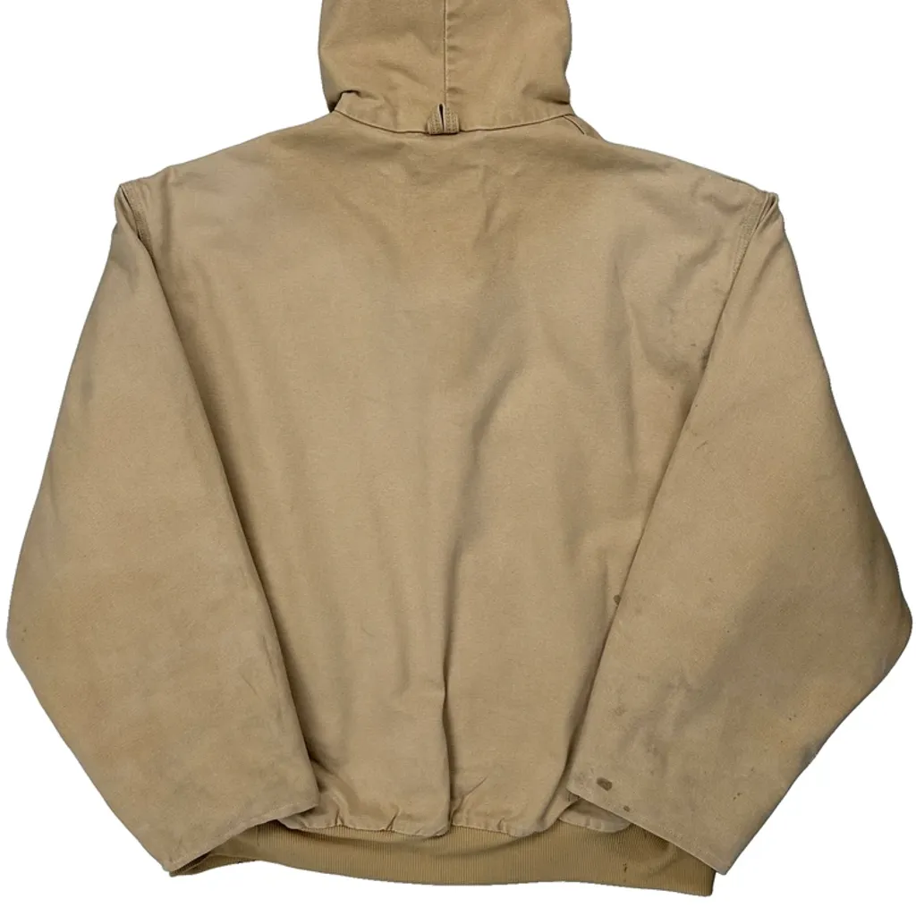 Carhartt Jq295 Jacket - 2XL Beige Cotton - Image 7