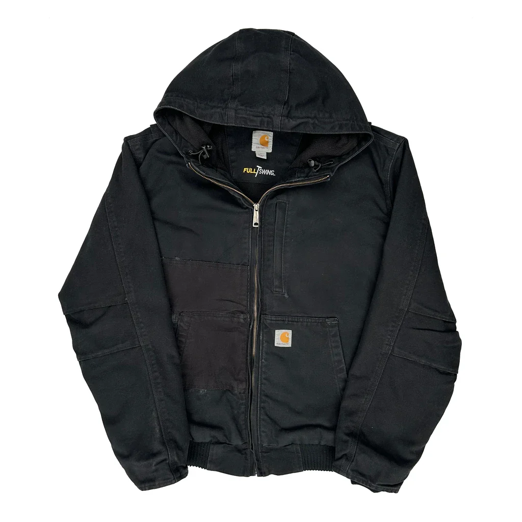 Carhartt Jacket - Large Black Cotton - Image 2