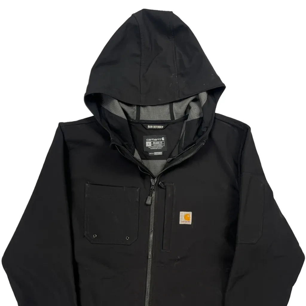 Carhartt Jacket - Large Black Polyester - Image 4