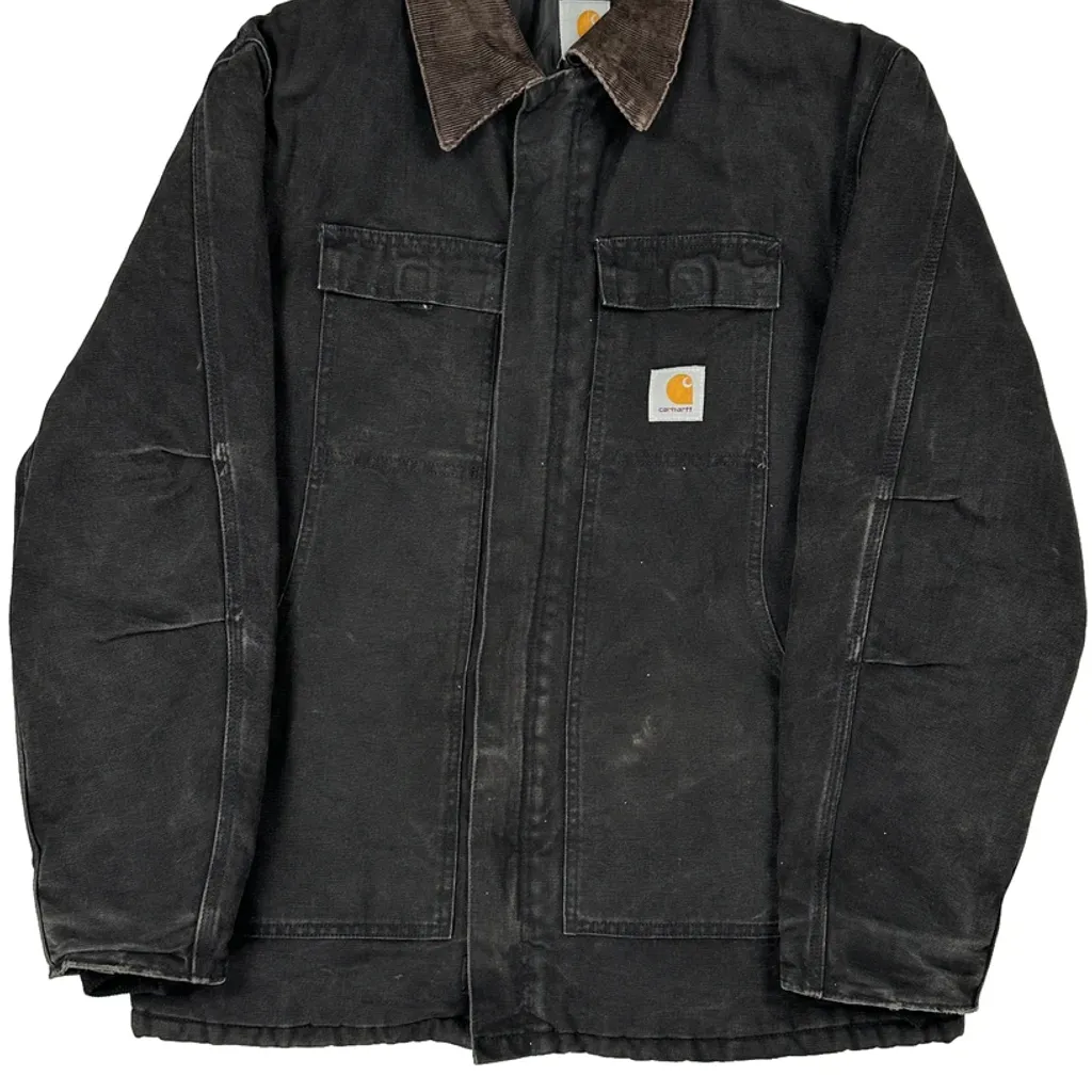 Carhartt Jacket - Large Black Cotton - Image 5