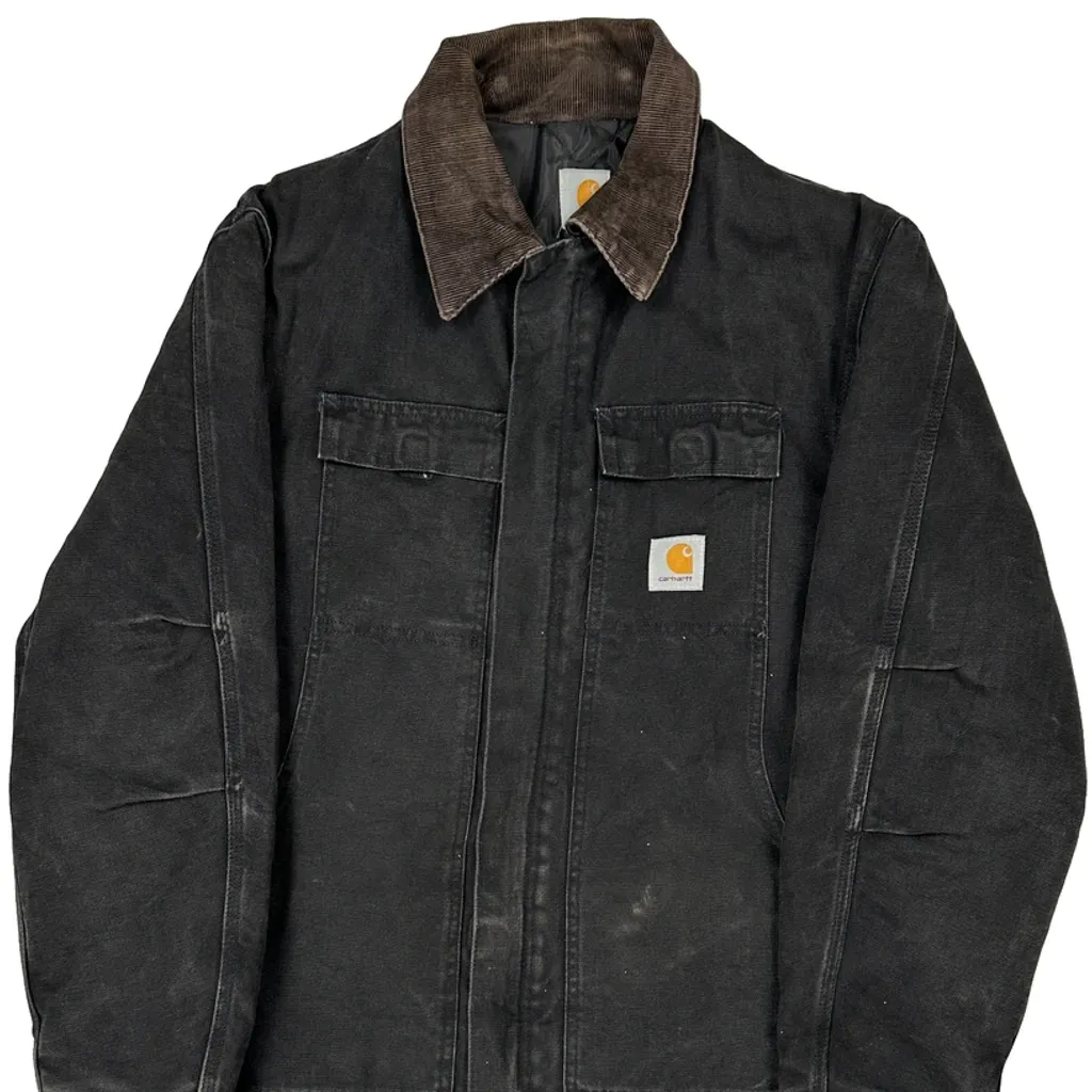 Carhartt Jacket - Large Black Cotton - Image 6