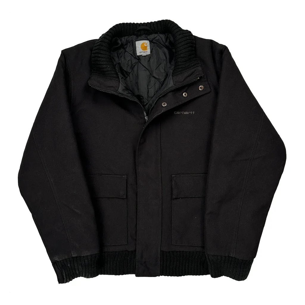 Carhartt Jacket - Medium Black Polyester