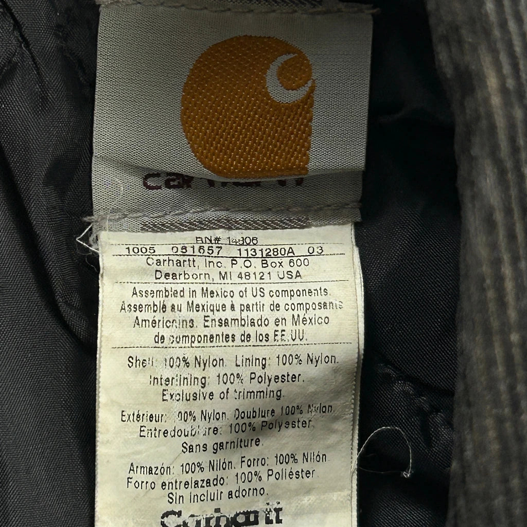 Carhartt Jacket - Medium Black Nylon - Image 3