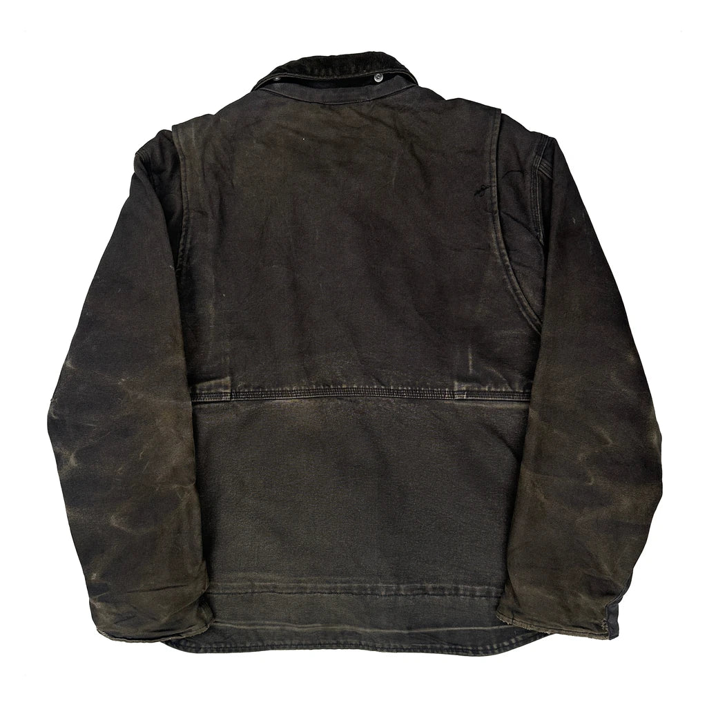 Carhartt Jacket - XL Black Cotton - Image 2