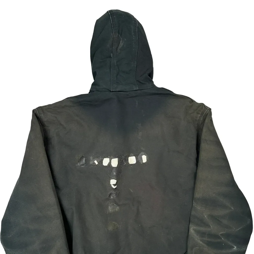 Carhartt Jacket - XL Black Cotton - Image 6