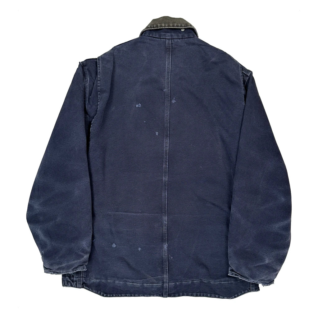 Carhartt Jacket - Large Blue Cotton - Image 2