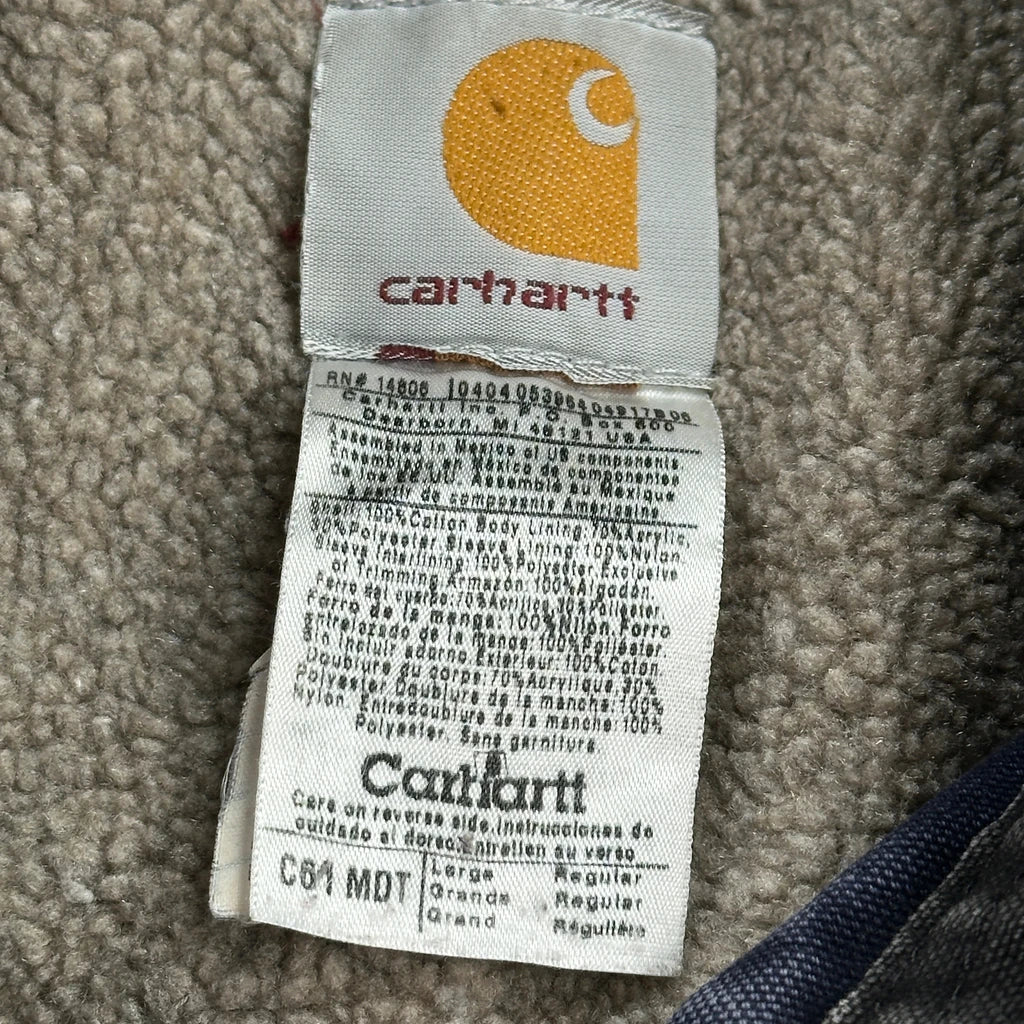 Carhartt Jacket - Large Blue Cotton - Image 3
