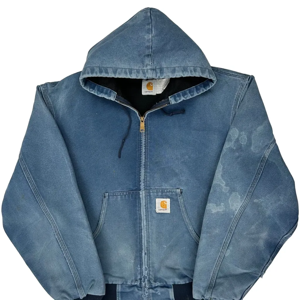 Carhartt Jacket - Large Blue Cotton - Image 5
