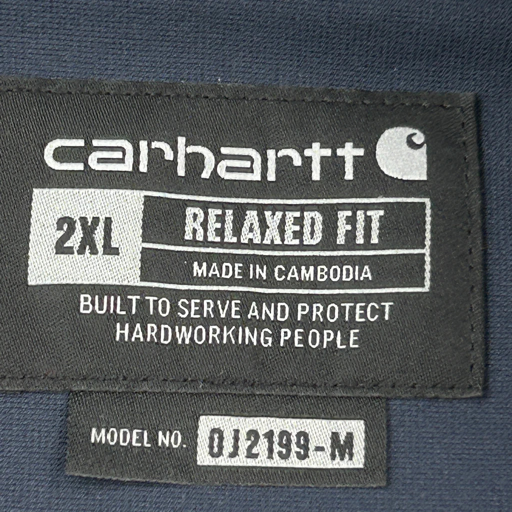 Carhartt Jacket - 2XL Blue Polyester - Image 3