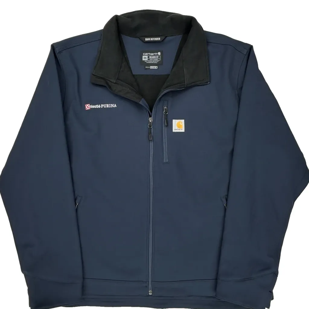 Carhartt Jacket - 2XL Blue Polyester - Image 4