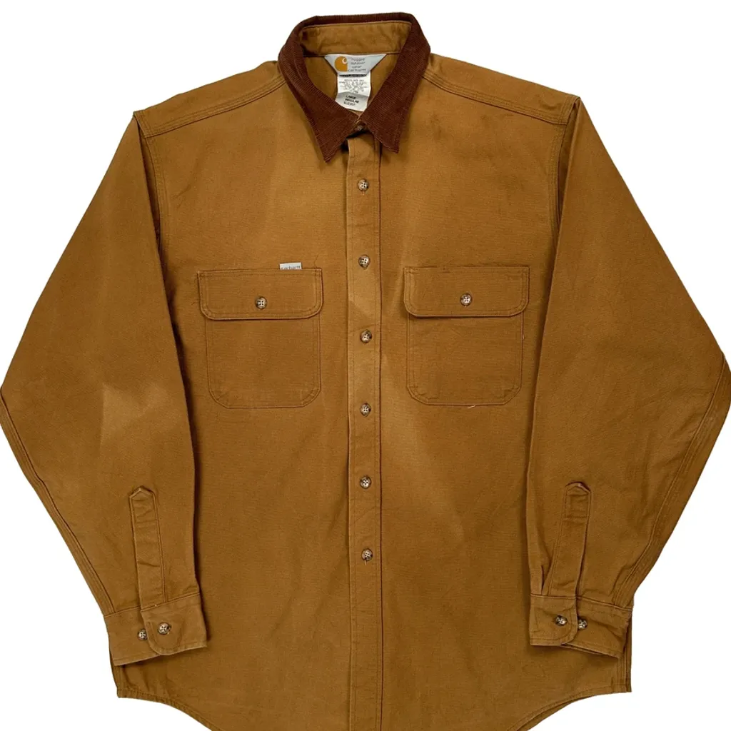 Carhartt Jacket - Large Brown Cotton - Image 5