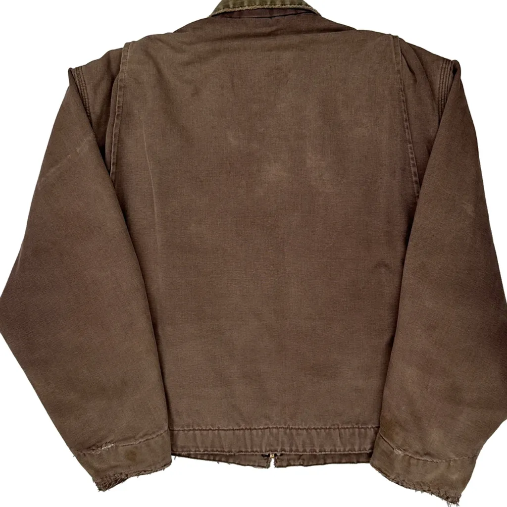 Carhartt J97 Cht Detroit Jacket - Large Brown Cotton - Image 6