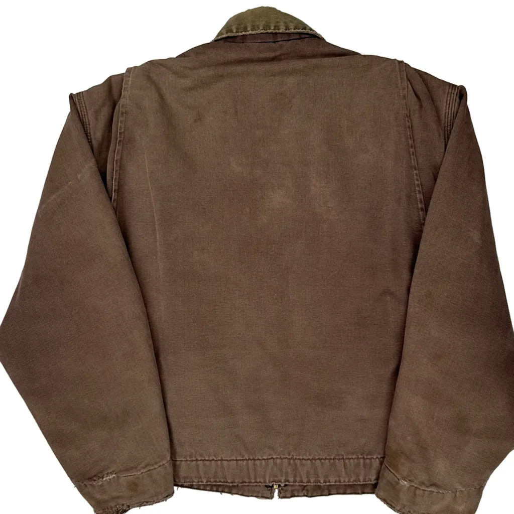 Carhartt J97 Cht Detroit Jacket - Large Brown Cotton - Image 7