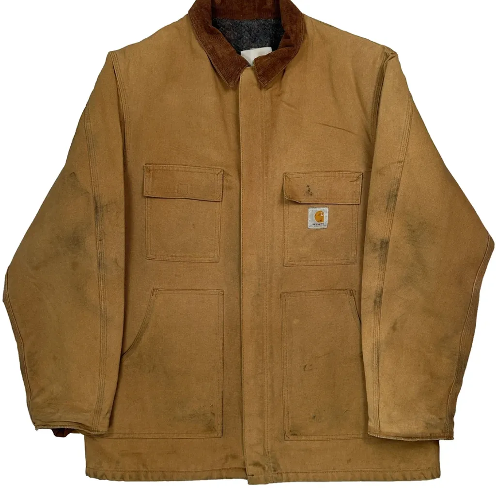 Carhartt Jacket - Large Brown Cotton - Image 5