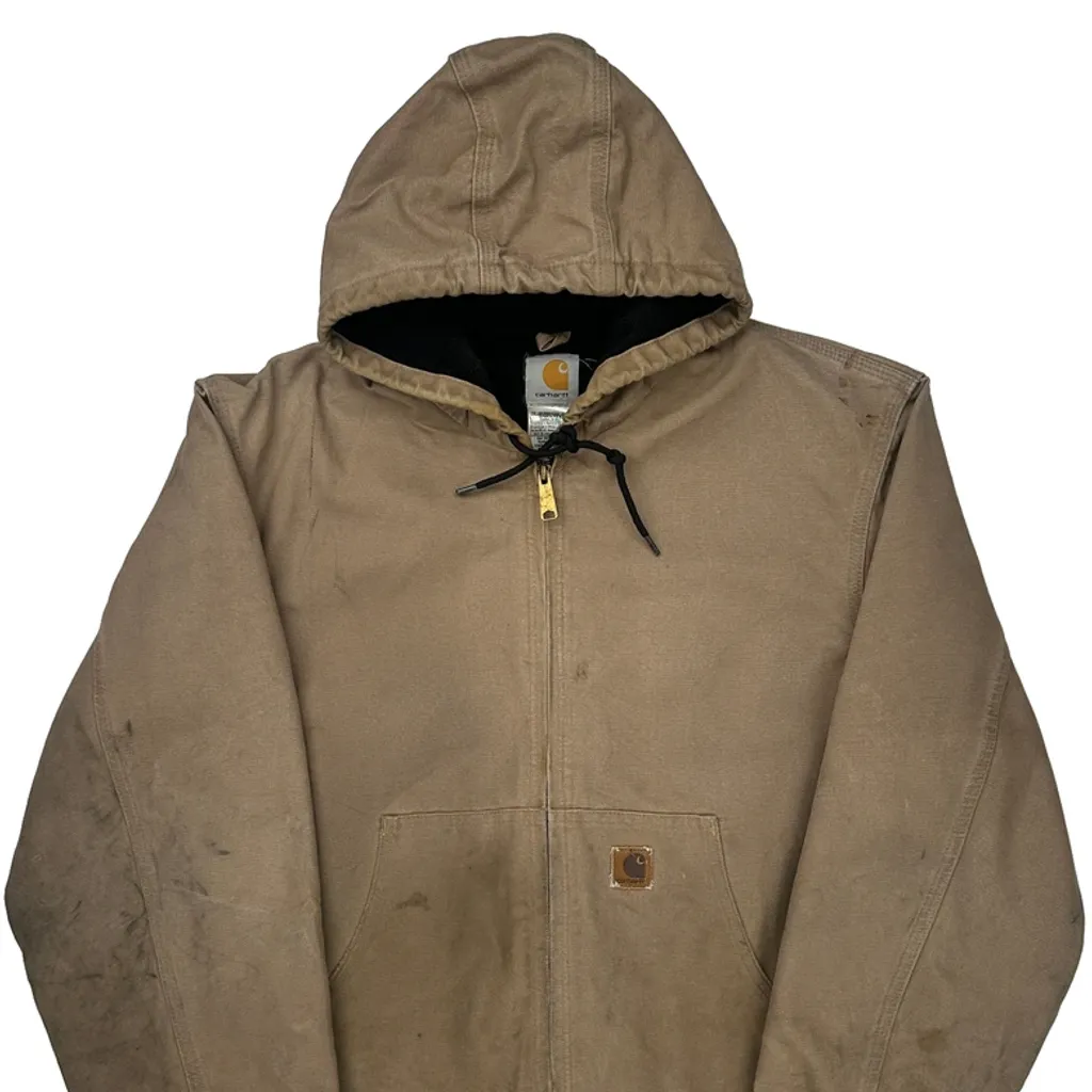 Carhartt Jacket - Large Brown Cotton - Image 4