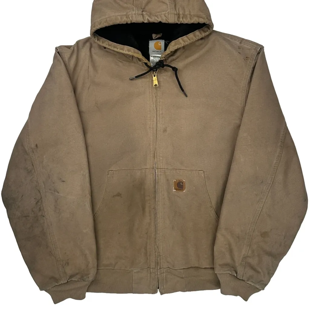 Carhartt Jacket - Large Brown Cotton - Image 5