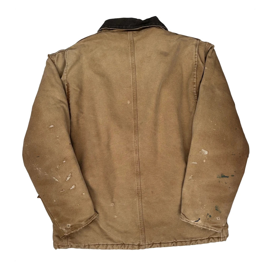 Carhartt Jacket - Large Brown Cotton - Image 2
