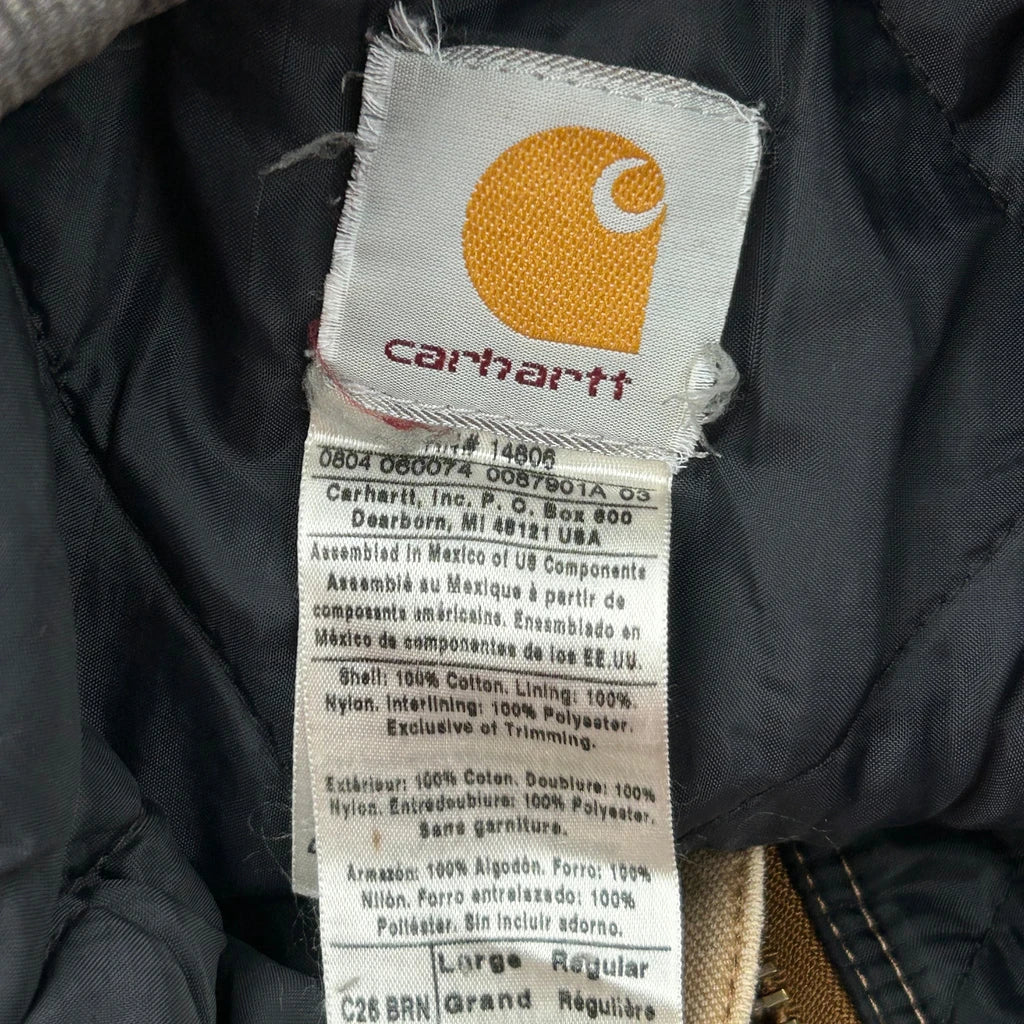 Carhartt Jacket - Large Brown Cotton - Image 3